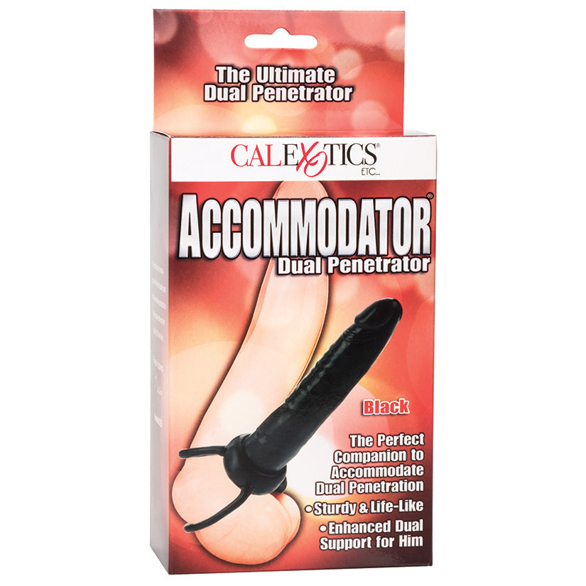 The Accomodator Dual Penetrator - Black - UABDSM