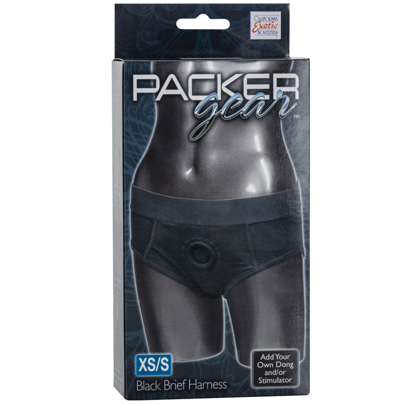 Packer Gear Brief Harness - Extra Small/small - Black - UABDSM