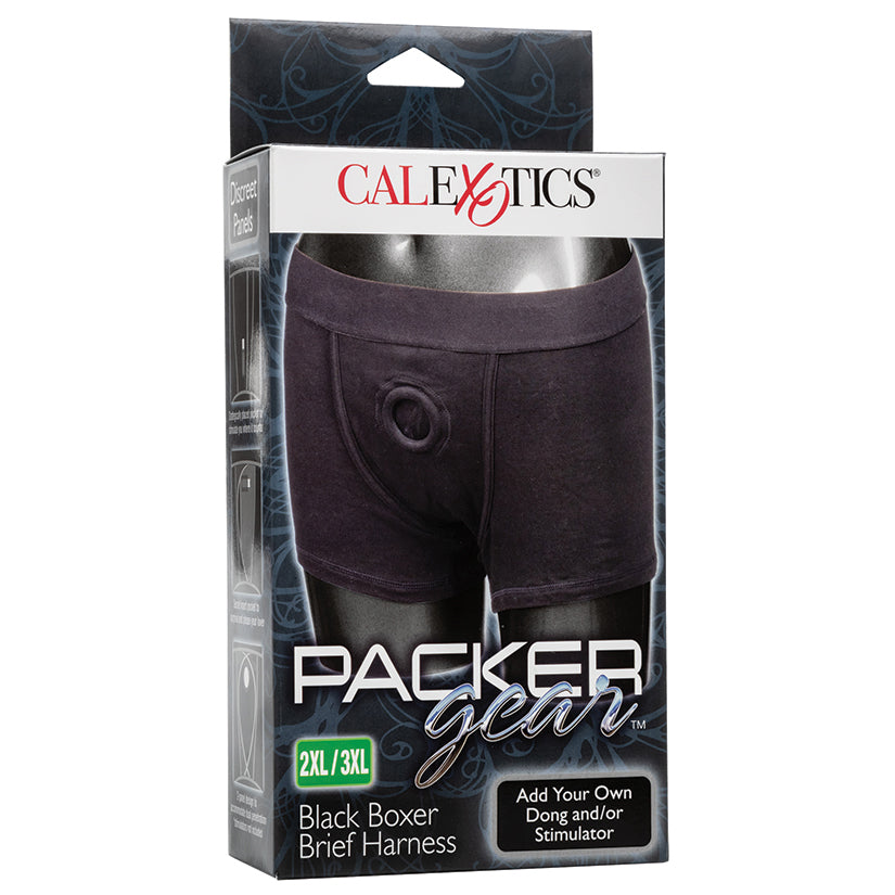 Packer Gear Black Boxer Brief Harness 2xl/3xl - UABDSM