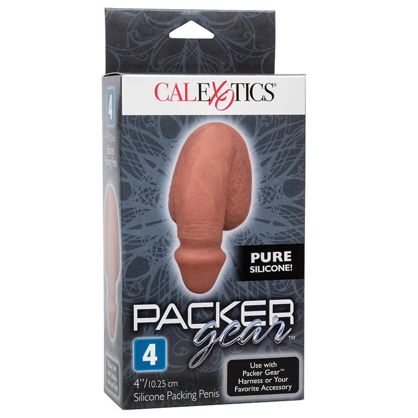 Packer Gear 4 Silicone Packing Penis -Brown - UABDSM