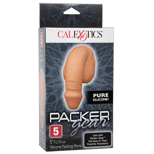 Packer Gear 5 Silicone Packing Penis - Tan - UABDSM