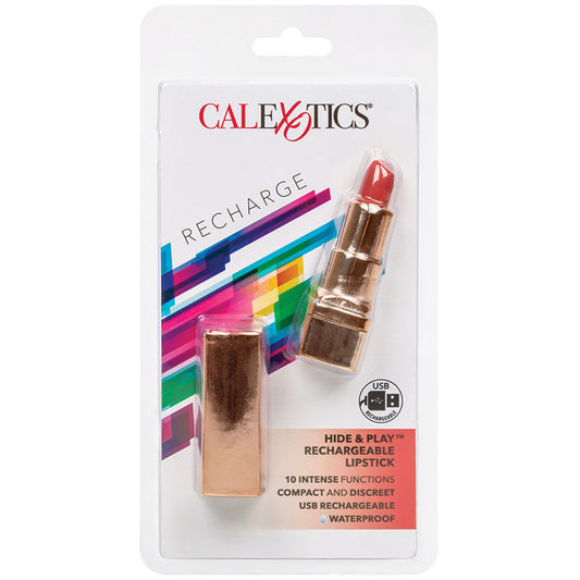 Hide & Play Rechargeable Lipstick-Red - UABDSM