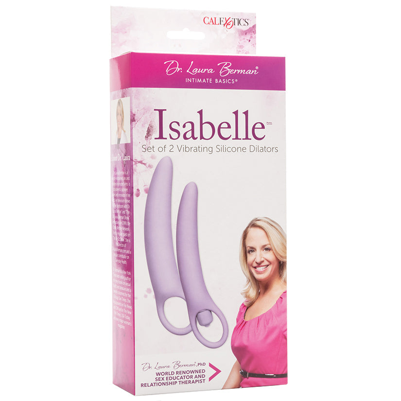 Dr. Laura Berman Isabelle Set of 2 Vibrating  Silicone Dilators - UABDSM