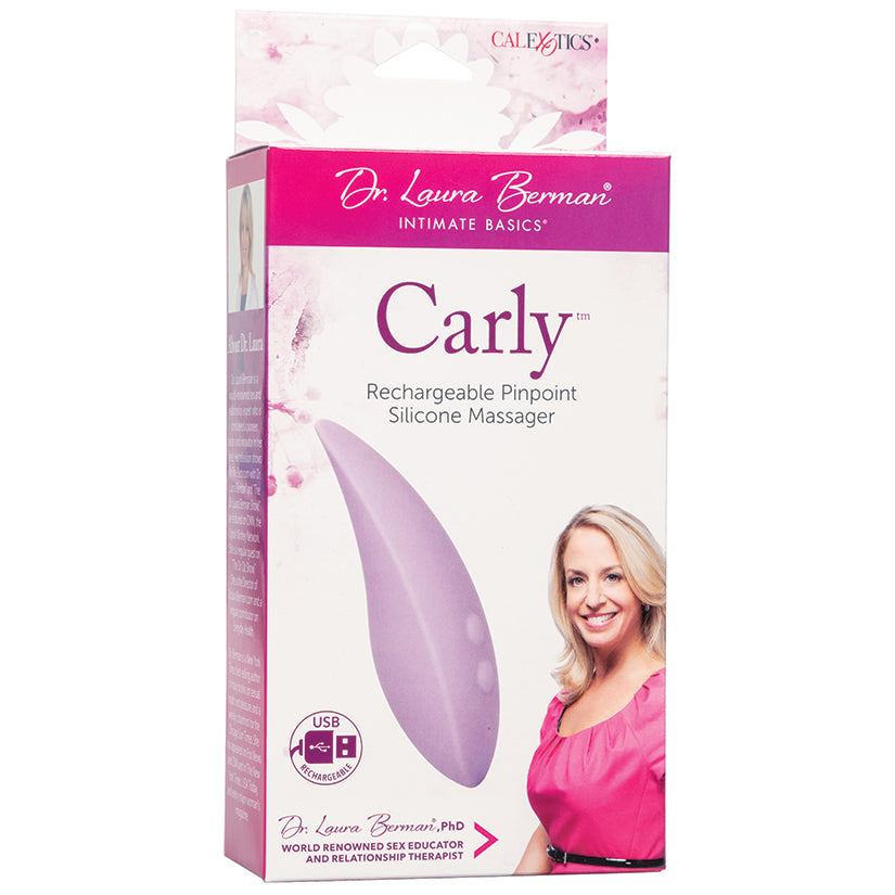 Dr. Laura Berman Carly Rechargeable Pinpoint  Silicone Massager - UABDSM