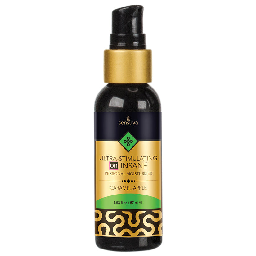 Sensuva Ultra-Stimulating On Insane Moisturizer-Caramel Apple 2oz - UABDSM