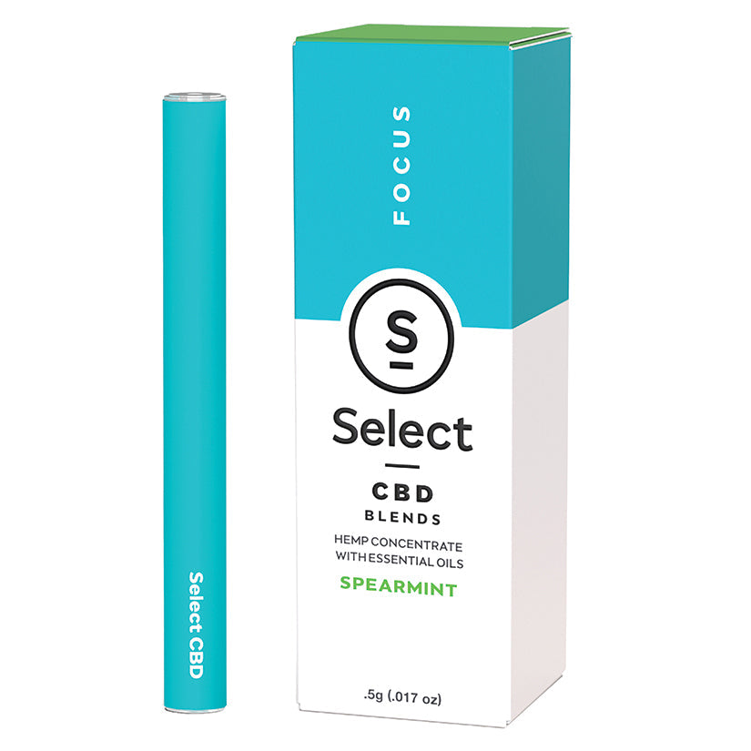 Select CBD 250mg Vape Pen-Spearmint 0.5ml - UABDSM