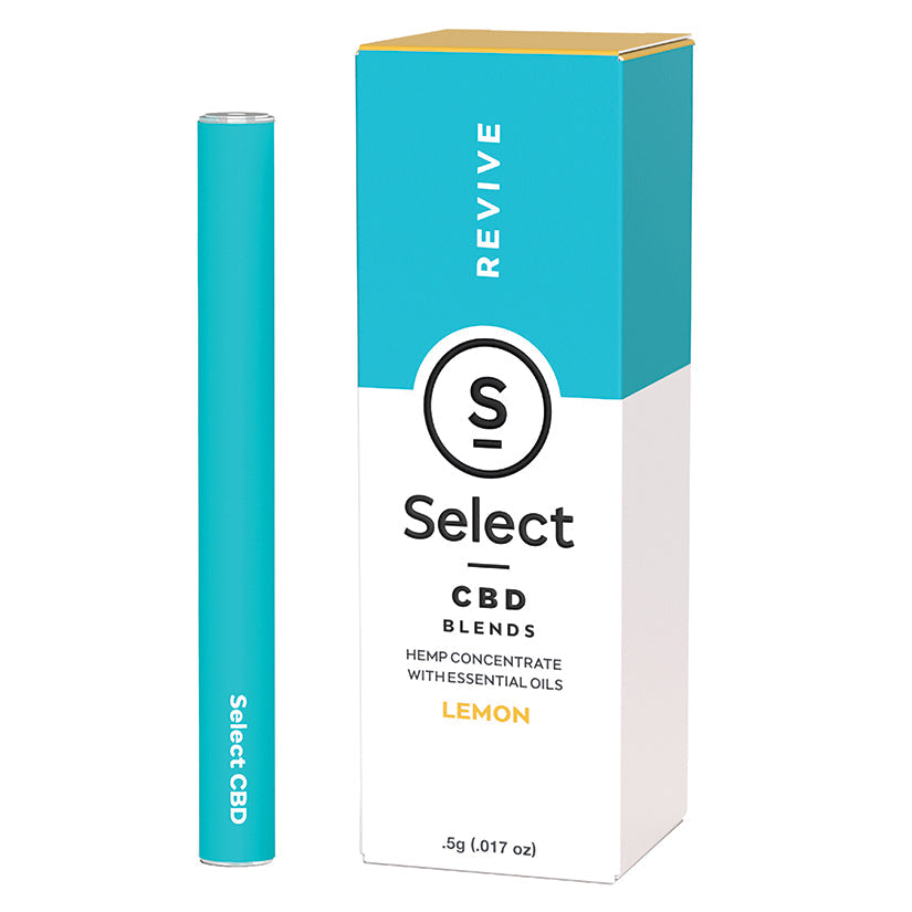 Select CBD 250mg Vape Pen-Lemon 0.5ml - UABDSM