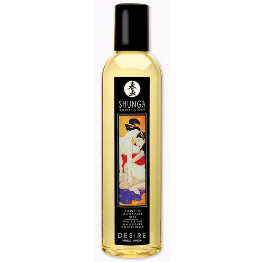 Erotic Massage Oil - Desire - Vanilla - 8.4 Fl. Oz - UABDSM