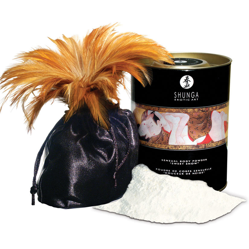 Shunga Sweet Snow Powder-Honey of the Nymphs 7oz - UABDSM