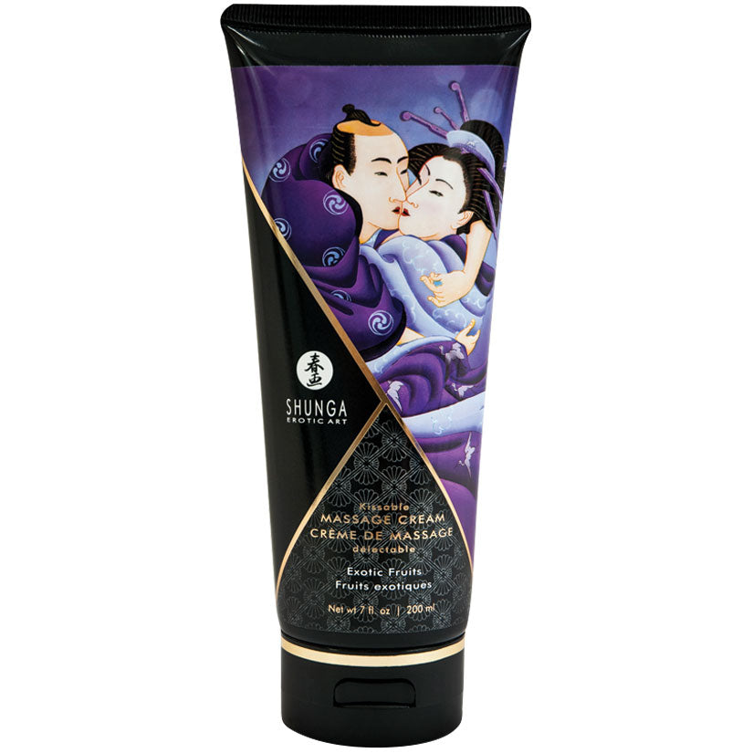 Kissable Massage Cream - Exotic Fruits - 7 Fl.  Oz. / 200 ml - UABDSM