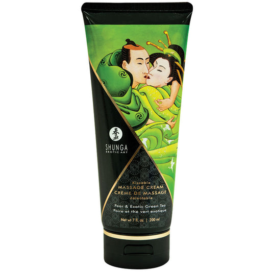 Kissable Massage Cream - Pear & Exotic Green Tea  - 7 Fl. Oz. / 200 ml - UABDSM