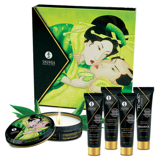 Geishas Secrets Gift Set - Organica - Exotic  Green Tea - UABDSM