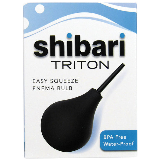 Shibari Triton Easy Squeeze Enema Bulb - UABDSM