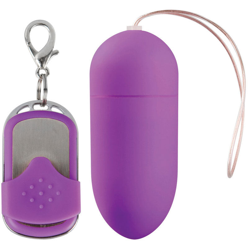 10 Speed Remote Vibrating Egg BIG Purple - UABDSM