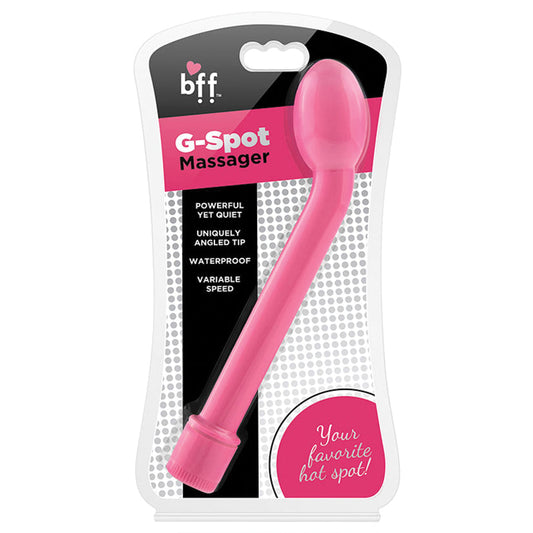 Bff Curved G-Spot Massager-Pink - UABDSM