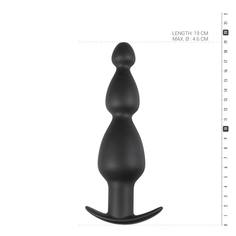 Long Hollow Silicone Butt Plug - UABDSM