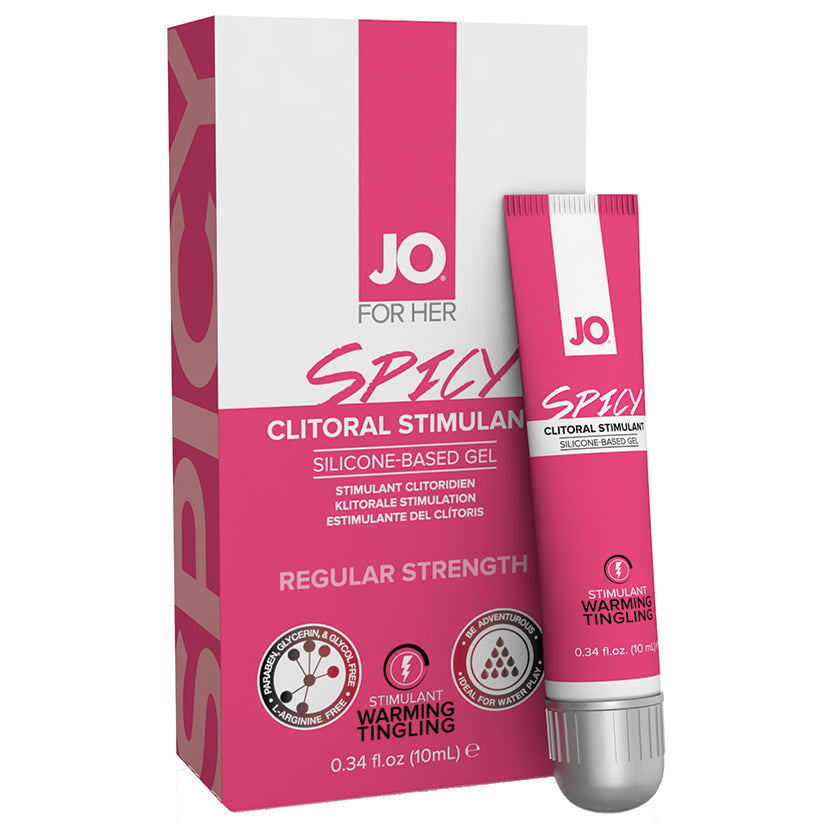 JO For Her Clitoral Stimulant Gel-Spicy .34oz - UABDSM