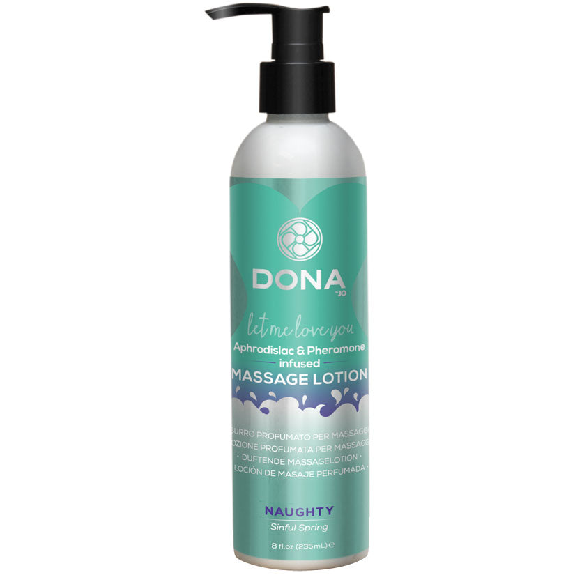 DONA Massage Lotion-Naughty Sinful Spring 8oz - UABDSM