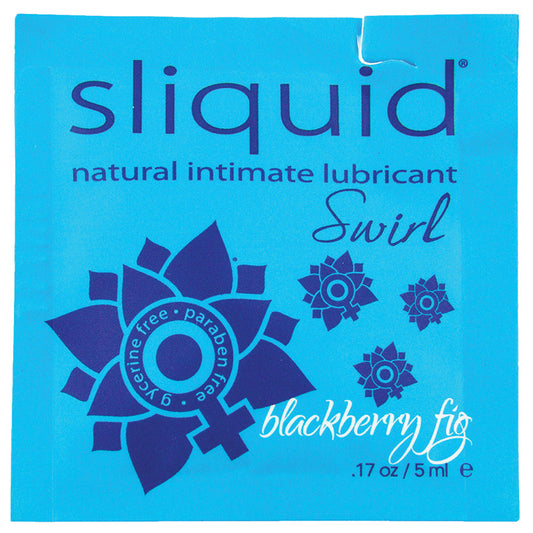 Sliquid Swirl Foil Packet-Blackberry Fig .17oz - UABDSM