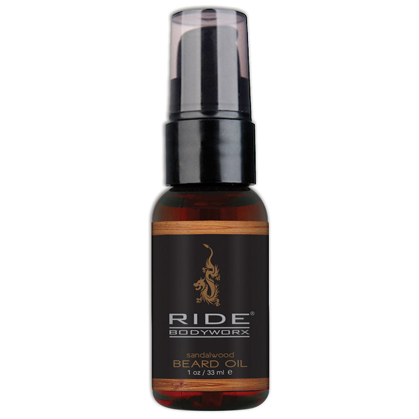 Ride BodyWorx Beard Oil-Sandalwood 1oz - UABDSM
