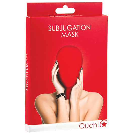 Ouch! Subjugation Mask-Red - UABDSM