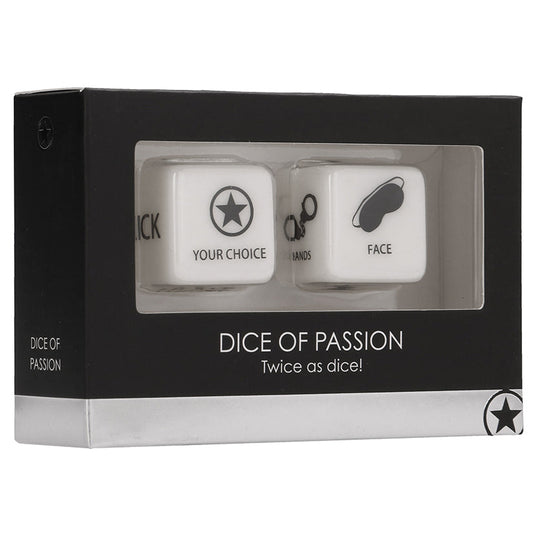 Ouch! Dice Of Passion-Black - UABDSM