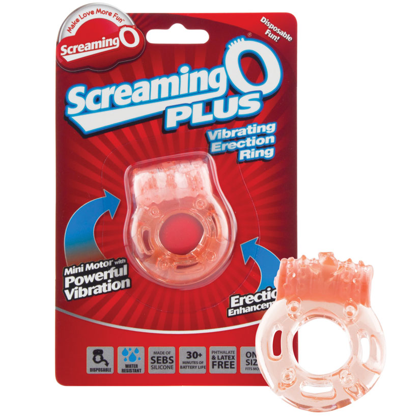 Screaming O Plus - Vibrating Erection Ring - Each - UABDSM