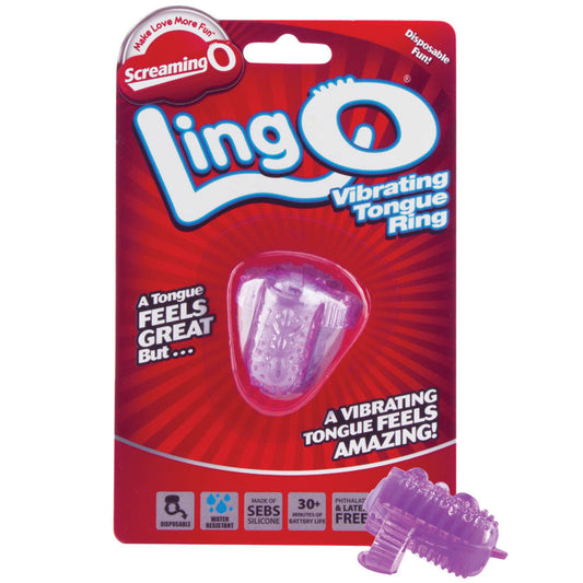 The Ling-O Vibrating Tongue Ring - Each - UABDSM