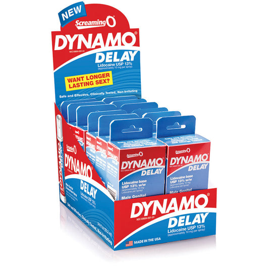 Dynamo Delay Spray - 12 Count Display - UABDSM
