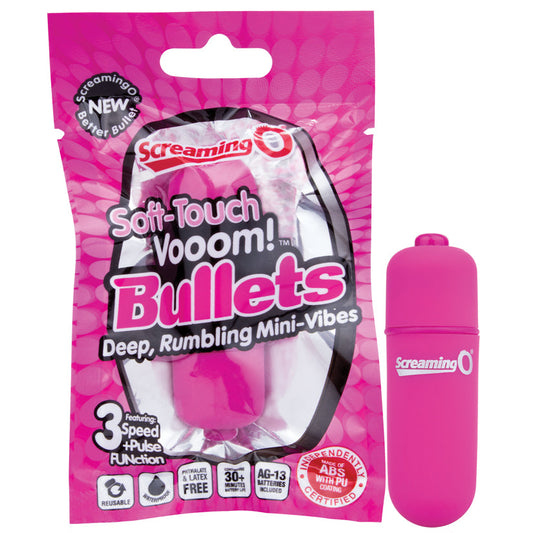 Soft-Touch Vooom! Bullets - Pink - UABDSM