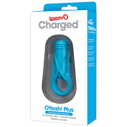 Charged O Yeah! Plus Ring - Blue - UABDSM
