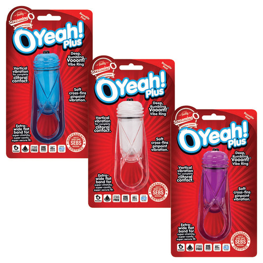 Screaming O Oyeah! Plus Ring Assorted Box of 6 - UABDSM