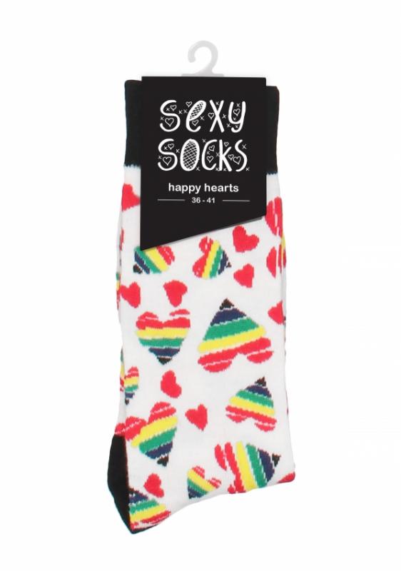 Sexy Socks - Happy Hearts - UABDSM