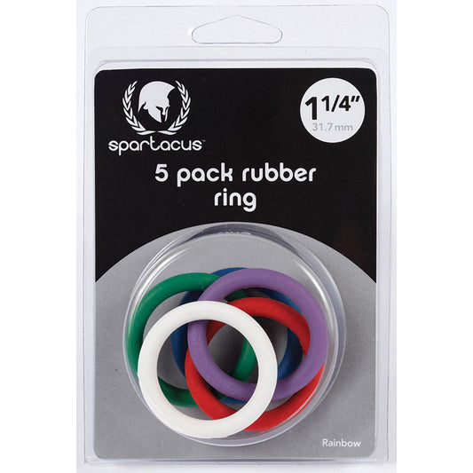 Rubber C-Ring Set - 1.25 - Rainbow - UABDSM