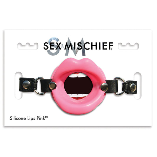 Sex and Mischief Silicone Lips - Pink - UABDSM