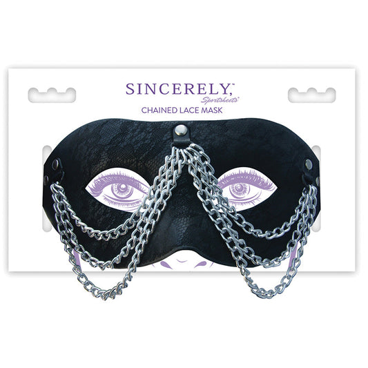 Sincerely Chained Lace Mask - UABDSM