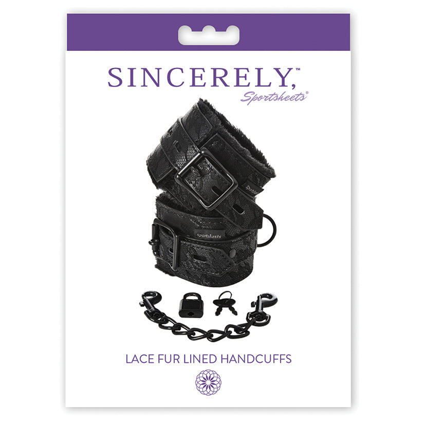 Sincerely Fur Lined Hand Cuffs - UABDSM