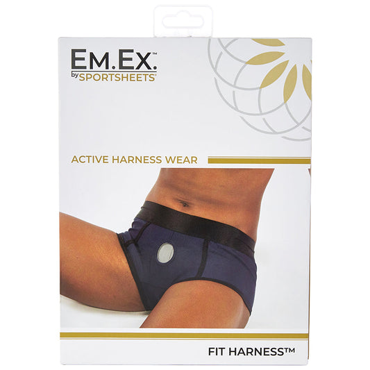 Em.Ex Fit Harness-Navy Blue S - UABDSM