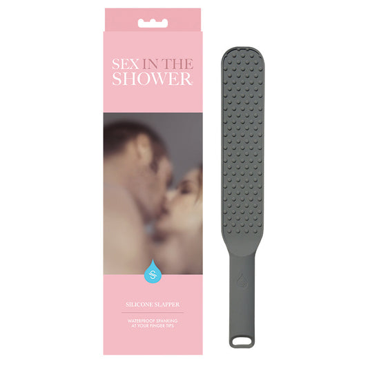 Sex In the Shower Silicone Slapper-Grey - UABDSM