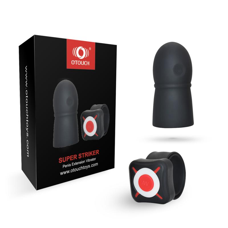 OTOUCH - Super Striker Lengthening Penis Sleeve With Vibrations - Blac Adult Sex Toys, Intimate Supplies, Sexual Wellness, Online Sex Store UABDSM OTOUCH - Super Striker Lengthening Penis Sleeve With Vibrations - Blac Adult Sex Toys, Intimate Supplies, Sexual Wellness, Online Sex Store UABDSM