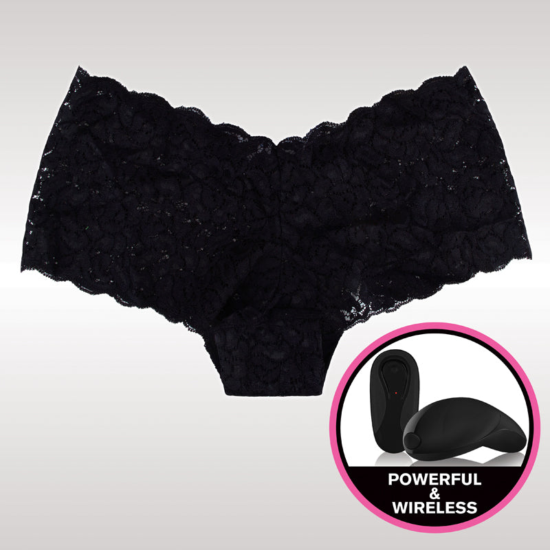 Black Lace Girls Boxers With Bullet - UABDSM