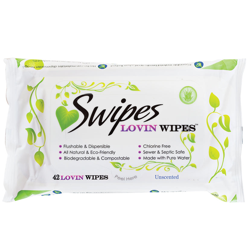 Swipes Lovin Wipes Unscented (42 Pack) - UABDSM