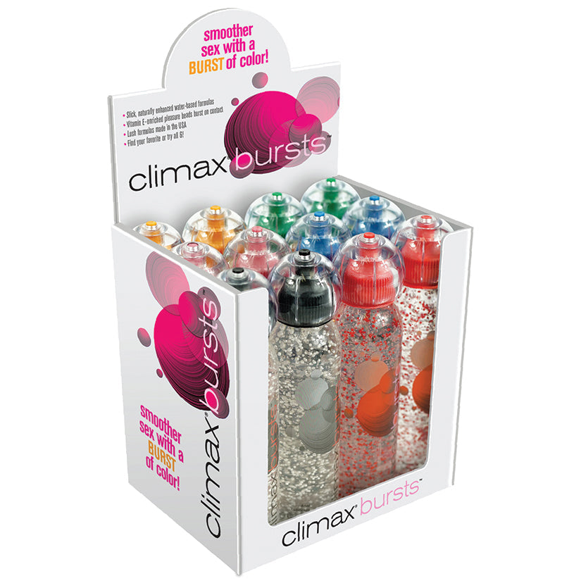 Climax Bursts - 4.5 Fl. Oz. - 12 Pc. P.O.P.  Display - UABDSM