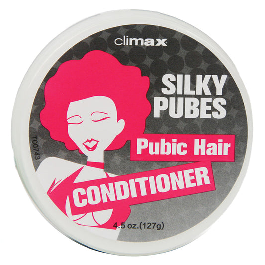 Climax Silky Pubes Pubic Hair Conditioner 4.5 oz Jar - UABDSM
