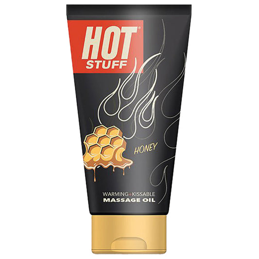 Hot Stuff Warming Massage Oil - Honey - 6 Fl. Oz. Tube - UABDSM