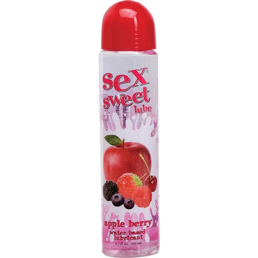 Sex Sweet Lube - Apple Berry - 6.7 Fl. Oz. Bottle - UABDSM