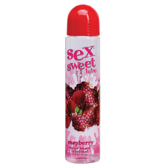 Sex Sweet Lube - Raspberry - 6.7 Fl. Oz. Bottle - UABDSM