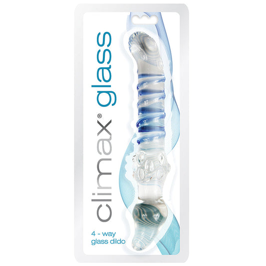 Climax Glass 4-Way Glass Dildo - UABDSM