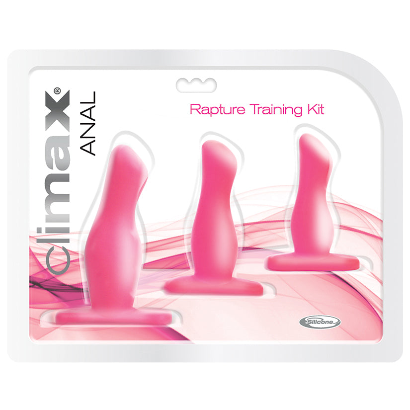 Climax Anal Rapture Training Kit - Deep Pink - UABDSM