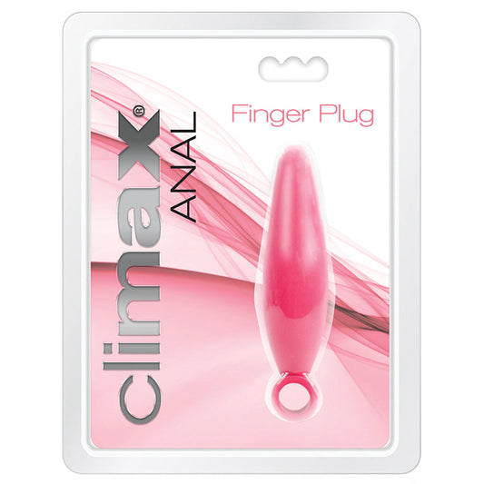 Climax Anal Finger Plug-Deep Pink - UABDSM